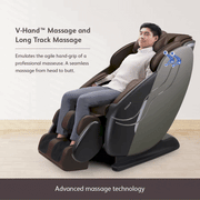 uDeluxe Max Shiatsu Full Body Massage Chair with V-Hand Technology image 12