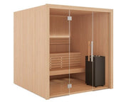 Auroom Libera Glass 6-Person Traditional Sauna Kit image 8