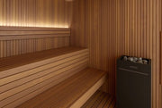 Auroom Libera Glass 6-Person Traditional Sauna Kit image 2