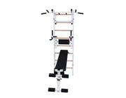 BenchK 233B Wall Bars Swedish Ladder - Versatile Home Gym System with Adjustable Pull-Up Bar and Dip Station image 6