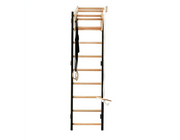 BenchK Series 7 711B Wall Bars Swedish Ladder With A076 Accessories - Multifunctional Home Gym Equipment