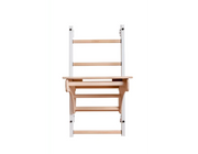BenchK 212 Gymnastic Wall Bars Swedish Ladder - Durable Steel & Beech Wood, High Load Capacity 150 kg, Wall-Mounted Home…