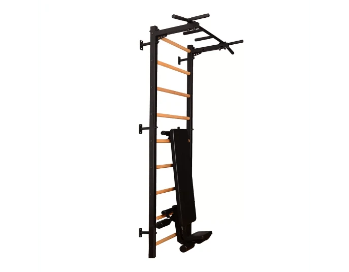 BenchK Series 7 723 Multifunctional Gymnastic Wall Bars Swedish Ladder for Home Fitness & Exercise
