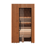 Leil Saunas Como 1-120 - 2 Person Indoor Traditional Sauna Kit image 2