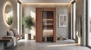 Leil Saunas Como 1-120 - 2 Person Indoor Traditional Sauna Kit image 5