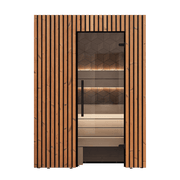 Leil Saunas Como 2-150 - 2 Person Indoor Traditional Sauna Kit image 4