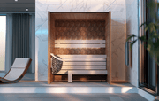 Leil Saunas Como 3-180 - 3 Person Indoor Traditional Sauna Kit image 4