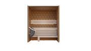 Leil Saunas Como 3-180 - 3 Person Indoor Traditional Sauna Kit image 5