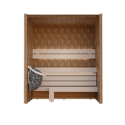 Leil Saunas Como 3-180 - 3 Person Indoor Traditional Sauna Kit image 10