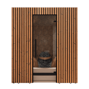 Leil Saunas Como 4-180 - 4 Person Indoor Traditional Sauna Kit image 3