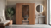 Leil Saunas Como 4-180 - 4 Person Indoor Traditional Sauna Kit image 6
