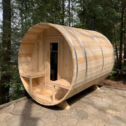 Dundalk LeisureCraft CT Serenity 5 Person Traditional Outdoor Barrel Sauna image 7