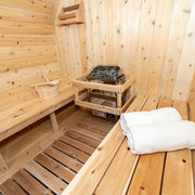 Dundalk LeisureCraft CT Harmony 2-4 Person Traditional Outdoor Barrel Sauna image 5