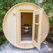 Dundalk LeisureCraft CT Harmony 2-4 Person Traditional Outdoor Barrel Sauna image 8