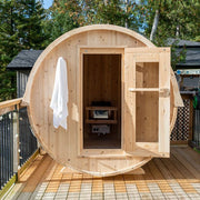 Dundalk LeisureCraft CT Harmony 2-4 Person Traditional Outdoor Barrel Sauna image 10