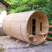 Dundalk LeisureCraft CT Tranquility 6 Person Traditional Outdoor Barrel Sauna image 10