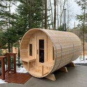 Dundalk LeisureCraft CT Tranquility 6 Person Traditional Outdoor Barrel Sauna image 11