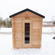 Dundalk LeisureCraft CT Granby 2-3 Person Traditional Outdoor Cabin Sauna image 6