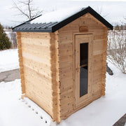 Dundalk LeisureCraft CT Granby 2-3 Person Traditional Outdoor Cabin Sauna image 7