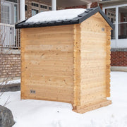 Dundalk LeisureCraft CT Granby 2-3 Person Traditional Outdoor Cabin Sauna image 3