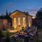 Dundalk LeisureCraft CT Palmer 3-4 Person Traditional Outdoor Cabin Sauna image 2