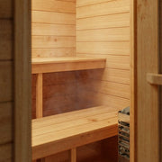 Dundalk LeisureCraft CT Palmer 3-4 Person Traditional Outdoor Cabin Sauna image 6