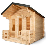 Dundalk LeisureCraft CT Georgian 6 Person Traditional Outdoor Cabin Sauna image 11