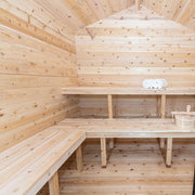 Dundalk LeisureCraft CT Georgian 6 Person Traditional Outdoor Cabin Sauna image 7