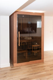 Dundalk LeisureCraft CT Element Nook 2 Person Traditional Indoor Sauna (54x54) image 12