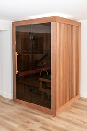 Dundalk LeisureCraft CT Element Nook 2 Person Traditional Indoor Sauna (54x54) image 13