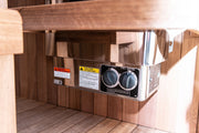 Dundalk LeisureCraft CT Element Nook 2 Person Traditional Indoor Sauna (54x54) image 19