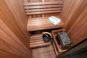 Dundalk LeisureCraft CT Element Nook 2 Person Traditional Indoor Sauna (54x54) image 25