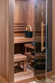 Dundalk LeisureCraft CT Element Nook 2 Person Traditional Indoor Sauna (54x54)