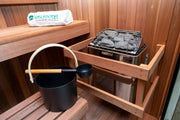 Dundalk LeisureCraft CT Element Nook 2 Person Traditional Indoor Sauna (54x54) image 26