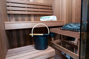 Dundalk LeisureCraft CT Element Nook 2 Person Traditional Indoor Sauna (54x54) image 28