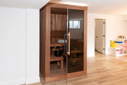 Dundalk LeisureCraft CT Element Nook 2 Person Traditional Indoor Sauna (54x54) image 9