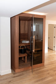 Dundalk LeisureCraft CT Element Nook 2 Person Traditional Indoor Sauna (54x54) image 10