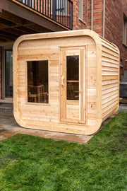 Dundalk LeisureCraft CT Luna 2-4 Person Traditional Outdoor Sauna
