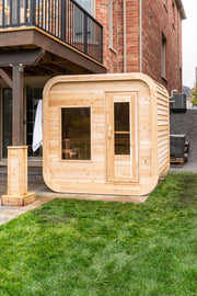 Dundalk LeisureCraft CT Luna 2-4 Person Traditional Outdoor Sauna image 2