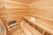 Dundalk LeisureCraft CT Luna 2-4 Person Traditional Outdoor Sauna image 23