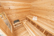 Dundalk LeisureCraft CT Luna 2-4 Person Traditional Outdoor Sauna image 4