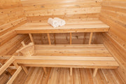 Dundalk LeisureCraft CT Luna 2-4 Person Traditional Outdoor Sauna image 6