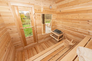 Dundalk LeisureCraft CT Luna 2-4 Person Traditional Outdoor Sauna image 10