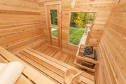 Dundalk LeisureCraft CT Luna 2-4 Person Traditional Outdoor Sauna image 11