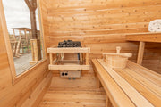 Dundalk LeisureCraft CT Luna 2-4 Person Traditional Outdoor Sauna image 13