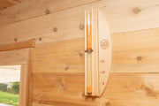 Dundalk LeisureCraft CT Luna 2-4 Person Traditional Outdoor Sauna image 17