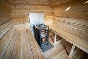 Dundalk LeisureCraft CT MiniPOD 3-4 Person Traditional Outdoor Sauna image 14