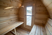 Dundalk LeisureCraft CT MiniPOD 3-4 Person Traditional Outdoor Sauna image 15