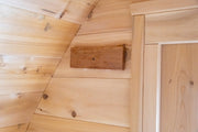 Dundalk LeisureCraft CT MiniPOD 3-4 Person Traditional Outdoor Sauna image 22