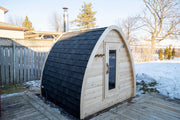Dundalk LeisureCraft CT MiniPOD 3-4 Person Traditional Outdoor Sauna image 4